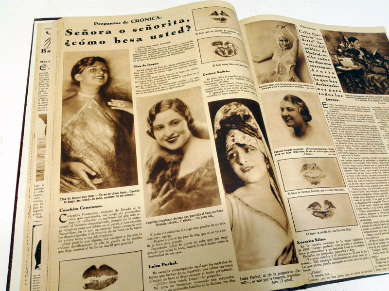 coleccion libros revista cronica a§os 30s 38x29x3.5-5 t12u